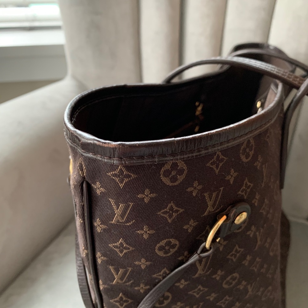 ❗️SOLD❗️ Louis Vuitton Fusain Idylle Neverfull MM - Picture 6 of 14